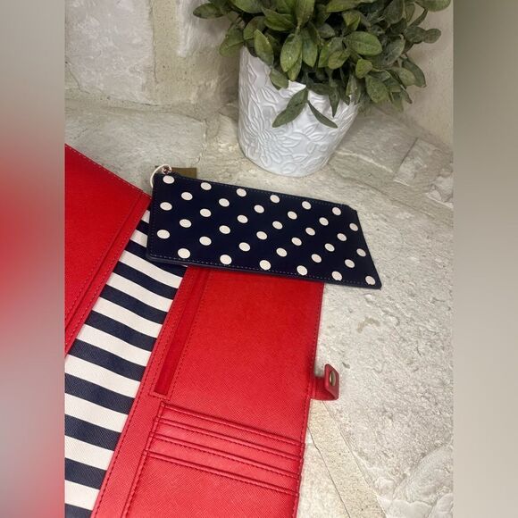 Joules “Road Trip” Navy/red/white highflyer travel wallet NWT - Picture 3 of 7